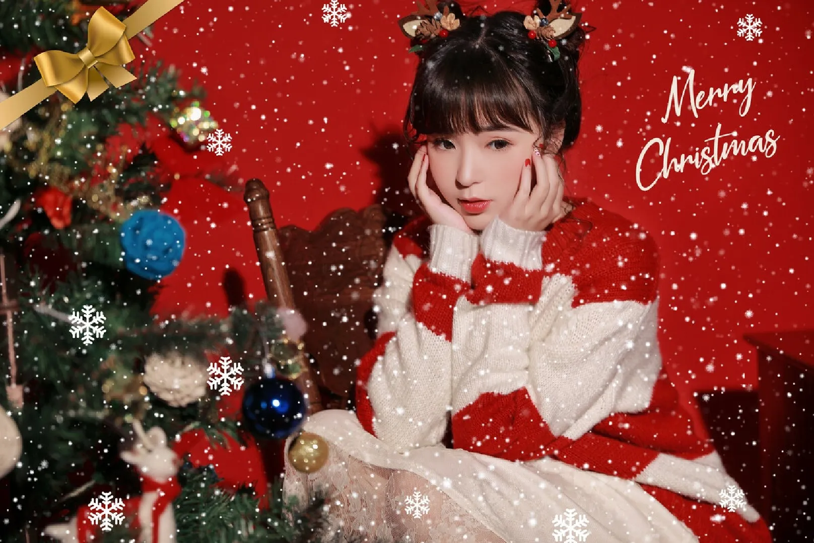 Concept chụp noel hiện đại
