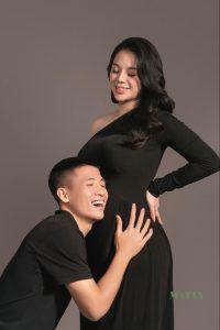 Concept chụp ảnh bầu cùng chồng